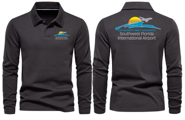 SOUTHWEST AIRPORT LONG SLEEVE POLO